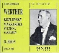 9299095 Audio Cd Jules Massenet - Werther (2 Cd)