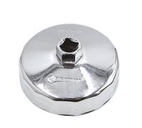 92mm 15 flauDattono argento auto metallo tappo filtro Olio presa Chiave attrezzo
