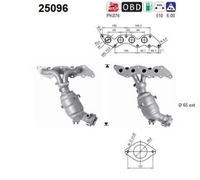 93 KW 126 CV CATALIZZATORE PER Mazda MX-5 III NC 1.8