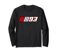 93 Number Graphic Maglia a Manica