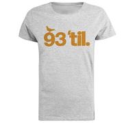 93 TIL Infinity T-Shirt A Maniche Corte Grigia da Donna