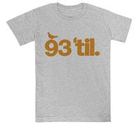 93 TIL Infinity T-Shirt Grigia A Maniche Corte per Bambini