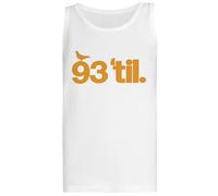 93 TIL Infinity T-Shirt Senza Maniche con Canotta da Donna Bianca