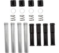 930-0124 PUSHROD TUBES GLOSS BLACK HARLEY FXFB 1750 ABS SOFTAIL FAT BOB 107 2021