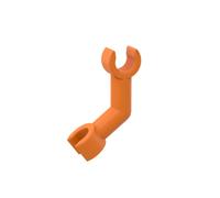 93061 - Mini statuetta meccanica per carrozzeria, scheletro, braccio curvo #3, 50 pezzi, GDS-1216, compatibile con Lego, colore: arancione 106