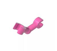 93061 - Mini statuetta meccanica per carrozzeria, scheletro, braccio curvo #3, 50 pezzi, GDS-1216, compatibile con Lego, colore: Rosa scuro 221