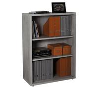 93069 PRATICO LIBRERIA 35,7X81,6XH112 CM CEMENTO