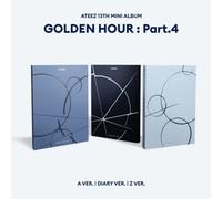 9312555 Audio Cd Ateez - Golden Hour . Part.4 (Random Version - A Version / Diar