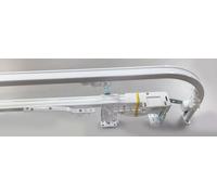 93168 Q.TA' 1 SCORRITENDA ESTENSIBILE SIRIO KIT 120/215 CM BIANCO