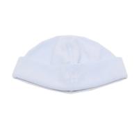 9316Y cuffia bimbo boy IL GUFO pile light blue fleece fabric beanie hat