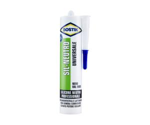 93310 Q.TA' 12 BOSTIK SIL-NEUTRO UNIVERSALE 300 ML NERO
