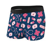 934 Uomo Mutande Strumenti per Infermiere Boxer Elastico Intimo Boxer Comfort Underwear L
