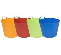 93406 Q.TA' 12 CESTA MULTIUSO 42 L COLORI ASSORTITI 45XH35 CM