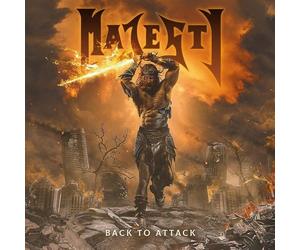 9347006 Audio Cd Majesty - Back To Attack