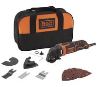 Levigatrice Oscillante Multifunzione Multi utensile con Borsa e Accessori B+D