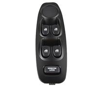 9357025000 9357025000YN Compatibile con Hyundai Accent Elantra Interruttore alzacristalli Auto Pulsante Elettrico alzavetro (Nero, Non Automatico)