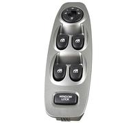 9357025000 9357025000YN Compatibile con Hyundai Accent Elantra Interruttore alzacristalli Auto Pulsante Elettrico alzavetro (Argento con Automatico)