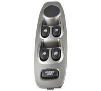 9357025000 9357025000YN Compatibile con Hyundai Accent Elantra Interruttore alzacristalli Auto Pulsante Elettrico alzavetro (Argento Senza Auto)