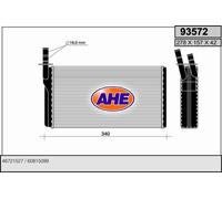 93572 AHE Scambiatore calore, Riscaldamento abitacolo per ALFA ROMEO,LANCIA