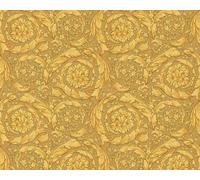 935833 - Versace 4 Floreale Vortici Oro Senape AS Creation Carta da Parati