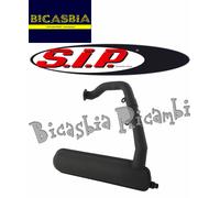 9369 - MARMITTA SIP ROAD A SILURO NERA VESPA 50 PK S XL N RUSH V FL FL2 HP