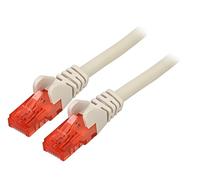 93690 Patch cord U/UTP cat: 6 connettori RJ45, linea Cu su entrambi i lati 20...