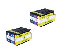 936xl 936 XL Cartuccia a inchiostro Compatibile con 936 progettata per OfficeJet Pro 9110b 9120B 9120E 9130B 9130E 9720E 9730e 9120 9130 9720 9730 Stampanti(2SET(8PC))