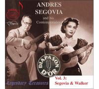 9374345 Audio Cd Segovia,Andres/Walker,Luise - Segovia & Zeitgenossen Vol.3