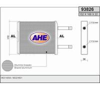 93826 AHE Scambiatore calore, Riscaldamento abitacolo per CHEVROLET,DAEWOO