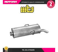 93830 Marmitta terminale scarico adatto a Citroen Saxo (MARCA MTS)..