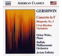 9387657 Audio Cd George Gershwin - Concerto In F, Rhapsody No.2, I Got Rhythm Va
