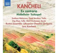 9387657 Audio Cd Lera Auerbach / Davit Gvelesiana / Lithuanian Chamber Orchestra