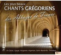 9390638 Audio Cd Plus Beaux Chants Gregoriens Des Abbayes De France (Les) Vol.1