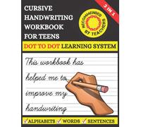 9392 Printing Press Cursive Handwriting Workbook For Teens (Tascabile)