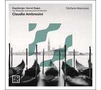 9394984 Audio Cd Ambrosini / Kapsberger / Maiorana - Secret Pages