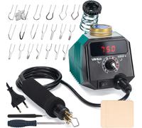 939D-V Kit per Bruciare Il Legno a Penna Con Display Digitale Con 20 Punte a Fil