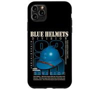 93a Divisione Fanteria Casco Blu Vintage Military Heritage Custodia per iPhone 11 Pro Max