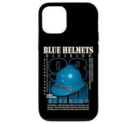 93a Divisione Fanteria Casco Blu Vintage Military Heritage Custodia per iPhone 12/12 Pro