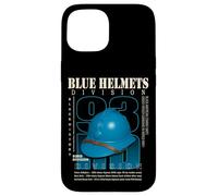 93a Divisione Fanteria Casco Blu Vintage Military Heritage Custodia per iPhone 15