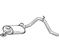 Silenziatore posteriore BOSAL 219-553
