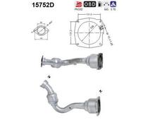 94 KW 128 CV CATALIZZATORE PER Citron C8 EA, EB 2.2 HDi