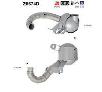 94 KW 128 CV CATALIZZATORE PER Fiat Scudo Autobus 270, 272 2.0 D Multijet