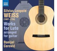 9400729 Audio Cd Silvius Leopold Weiss - Works For Lute Arranged For Guitar