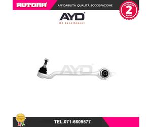 9400912 Braccio oscillante, Sospensione ruota anteriore sinistro (MARCA-AYD)..