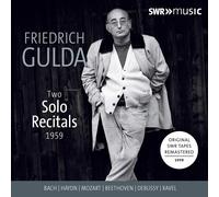 9407427 Audio Cd Friedrich Gulda: Two Solo Recitals 1959 (3 Cd)
