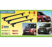 GEV 9408 Barre Porta Tutto Professional, Set di 3