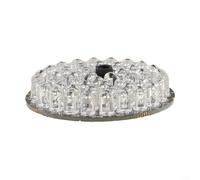 940nm LED a infrarossi Illuminatore Board 12V DC 48 LED per CCTV per la sicurezza di visione notturna, pannello 53 mm, dimensioni LED 3 mm, angolo del fascio di 90 gradi