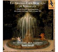 9414456 Audio Cd Jordi Savall / Le Concert Des Nations - Les Grandes Eaux Musica