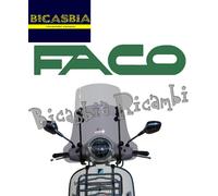9419 PARABREZZA FACO TWIN SCREEN ASTE CROMATE PIAGGIO VESPA 125 300 GTS HPE 2023