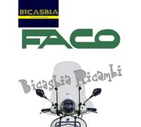 9426 - PARABREZZA FACO CON ASTE CROMATE PIAGGIO VESPA 125 300 GTS HPE 2023